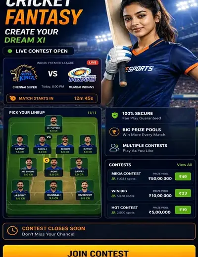 Ghaziabad 786 (ghaziabad satta king 786) fantasy cricket & matchday visual 3